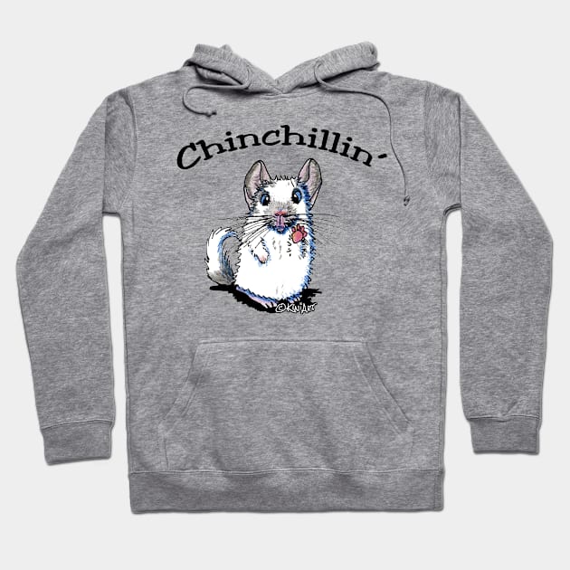 KiniArt Chinchillin Hoodie by KiniArt